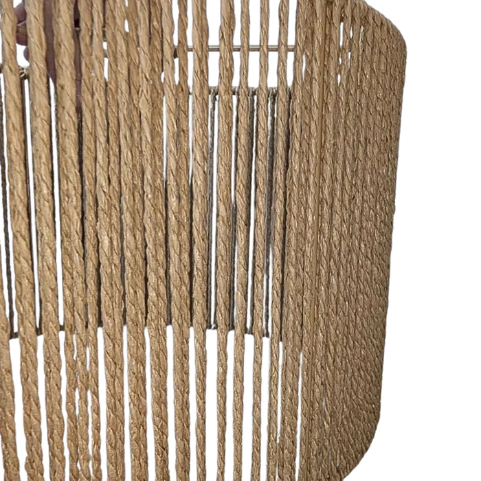 Natural Woven String Easy Fit Pendant Shade Lighting FabFinds