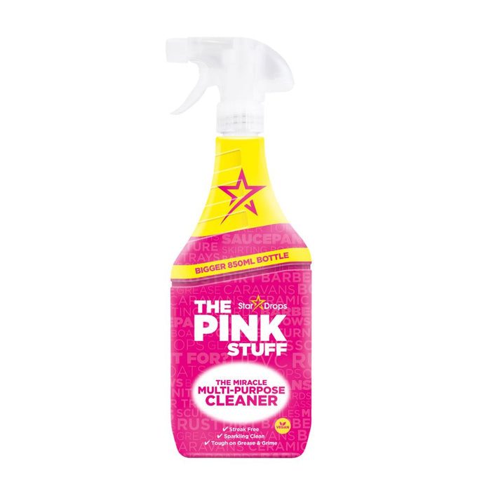 The Pink Stuff Multi Purpose Spray Cleaner 850ml Multi purpose Cleaners Stardrops Pack of 1