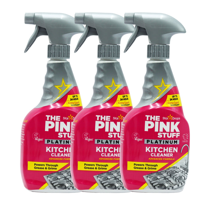 The Pink Stuff Platinum Kitchen Cleaner 750ml Assorted Packs