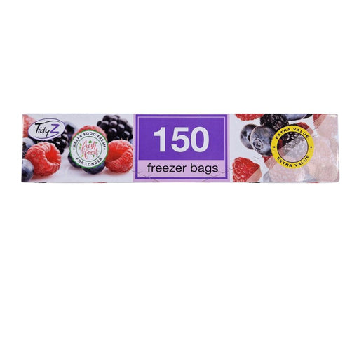 TidyZ Freezer Bags 150 Assorted Pack Food Storage Bags Tidyz Pack of 1