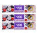 TidyZ Freezer Bags 150 Pack Food Storage Bags Tidyz Pack of 3