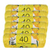 TidyZ Scented Tie Handle Swing Bin Liners 50L 40 Assorted Pack Bin Cleaners & Accessories Tidyz Citrus Lemon Pack of 6