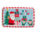 Christmas Plastic Serving Tray L29.5 × W19 Assorted Design Christmas Tableware FabFinds Merry Christmas