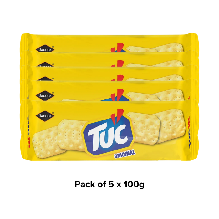 Tuc Original Biscuits 100g Assorted Pack Sizes