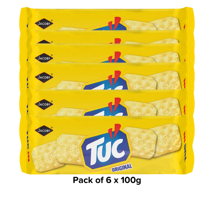 Tuc Original Biscuits 100g Assorted Pack Sizes