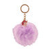 Unicorn Pom Pom Keyring Assorted Colours Kids Accessories PMS Purple  