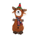 Christmas Plush Dog Toys Assorted Characters Dog Toys FabFinds Reindeer  