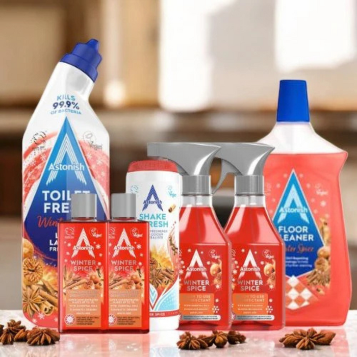 Astonish Winter Spice Cleaning Bundle 7 Piece Cleaning Bundles Astonish   