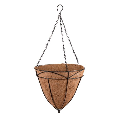 For The Love Of Gardening Conical Hanging Basket 30cm Plant Pots & Planters FabFinds   