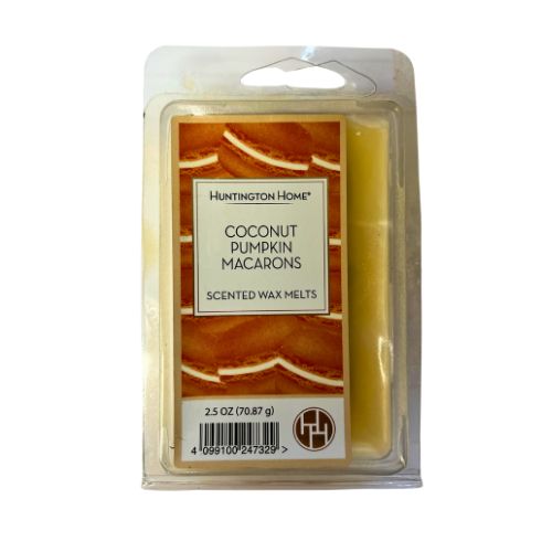 Huntington Home Coconut Pumpkin Macarons Scented Wax Melts 6 Pk Wax Melts Huntington Home   