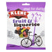 Klene Fruit & Liquorice Sweets 220g Sweets, Mints & Chewing Gum Klene   