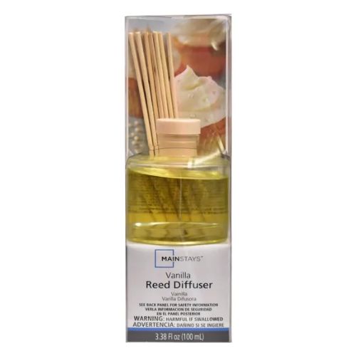 Mainstays Vanilla Scented Reed Diffuser-FabFinds