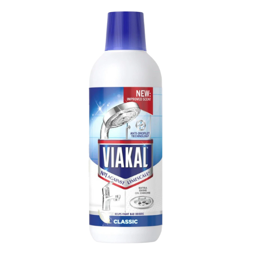 Viakal Classic Limescale Remover with Anti-Droplet Technology 500ml Limescale Removers Viakal