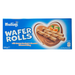 Nutini Wafer Rolls with Hazelnut & Chocolate Cream Filling 200g Biscuits & Cereal Bars Nutini Pack of 1