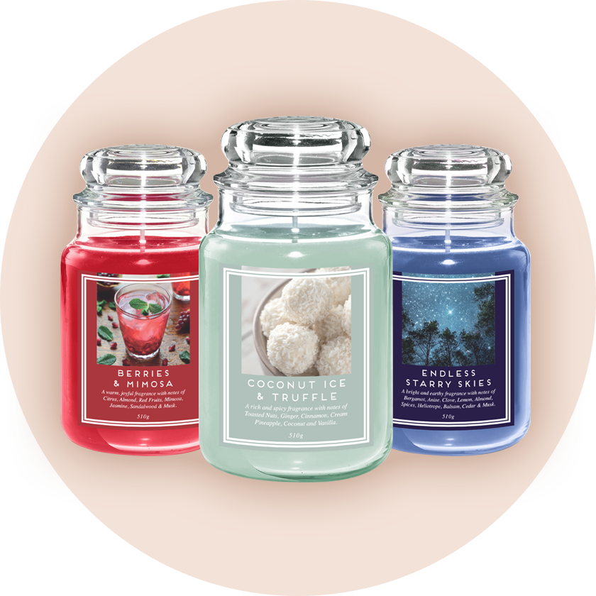 2 for £10 On 18oz Candles