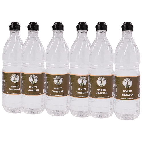 White Vinegar 1 Litre Bottle Assorted Packs Food Items FabFinds Pack of 6
