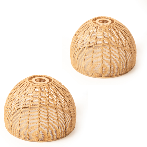 Wicker Ceiling Light Shade Pendant 29cm Home Lighting FabFinds