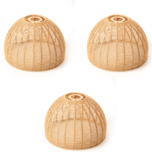 Wicker Ceiling Light Shade Pendant 29cm Home Lighting FabFinds