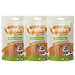 Wiggles Chicken Strips Dog Treats Assorted Sizes Dog Food & Treats FabFinds 3 Packs