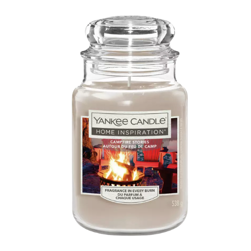 Yankee Candle Campfire Stories Large Jar 538g Christmas Candles & Holders Yankee Candle