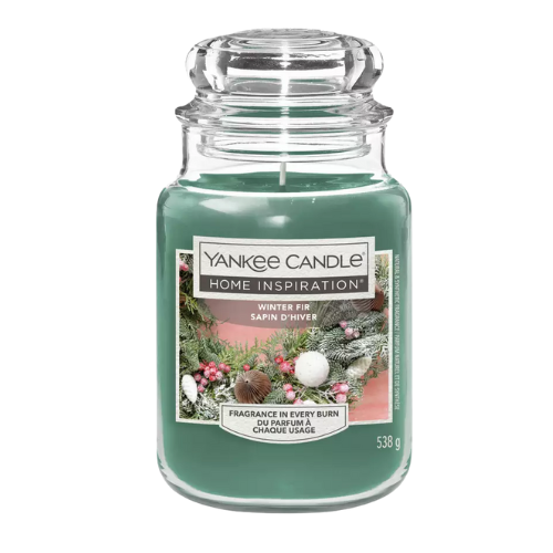 Yankee Candle Winter Fire Large Jar 538g Christmas Candles & Holders Yankee Candle