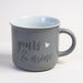 Heart Design Ceramic Coffee Mug Set 400ml – 4 Assorted Design Drinkware FabFinds