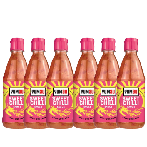 Yumsu Sweet Chilli Sauce Flavour 530g Assorted Packs Condiments & Sauces Yumsu Pack of 6