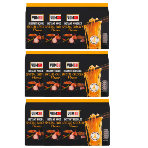 Yumsu Special Chicken Flavour Noodles Assorted Packs Pasta, Rice & Noodles Yumsu 45 Packs