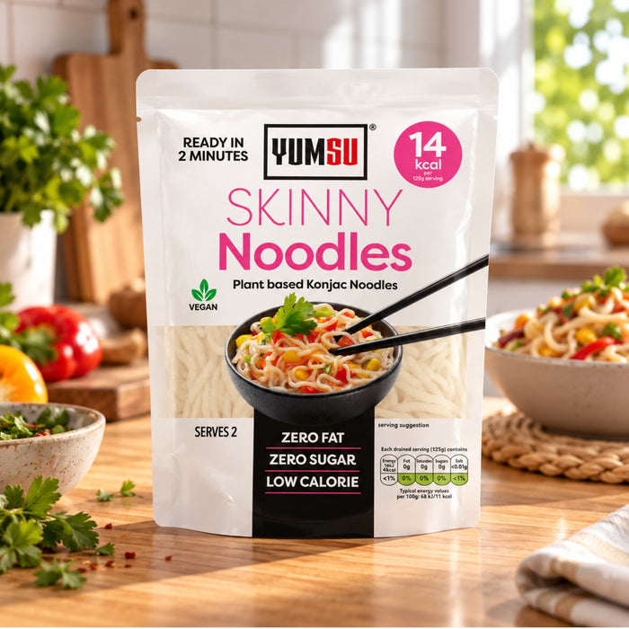 Yumsu Skinny Konjac Noodles 380g Assorted Packs