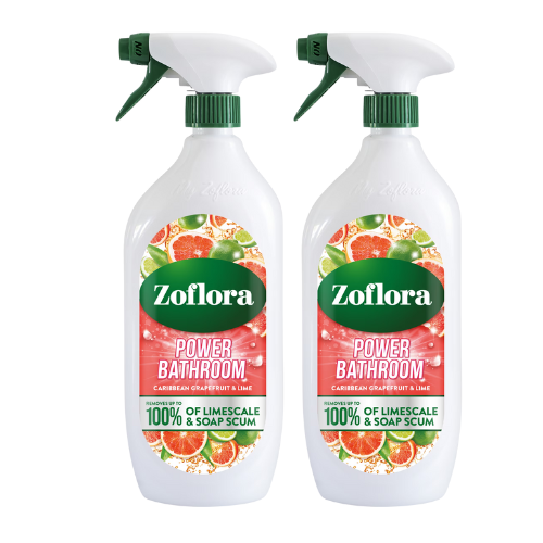 Zoflora Bathroom Grapefruit and Lime Disinfectant Spray 800ml Assorted Pack Bathroom & Shower Cleaners Zoflora Pack of 2