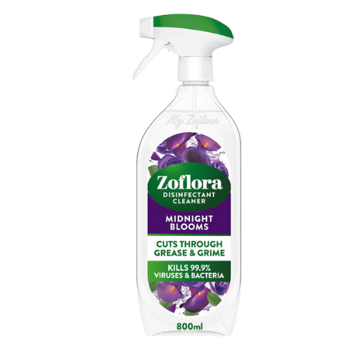 Zoflora Midnight Blooms Disinfectant Spray 800ml Assorted Pack Bathroom & Shower Cleaners Zoflora Pack of 1