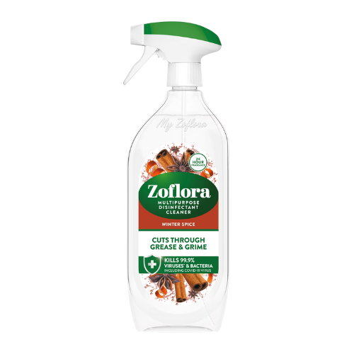 Zoflora Winter Spice Disinfectant Spray 800ml Assorted Packs Bathroom & Shower Cleaners Zoflora Pack of 1