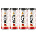 Acti + Blood Orange Natural Caffeine Cans 4 x 250ml Drinks Acti +   