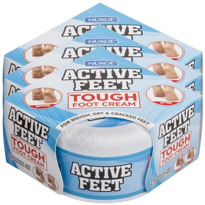 Active Feet Tough Foot Cream 150g Assorted Pack Foot Care Nuage 3 Pack