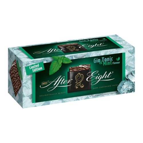 After Eight Gin & Tonic Mint Flavour 24 Pack 200g Chocolates After Eight   