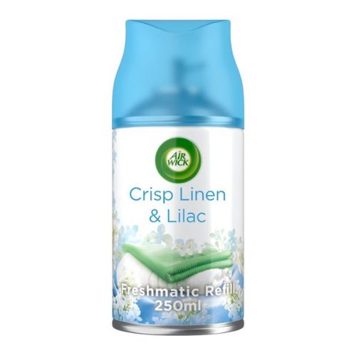 Air Wick Crisp Linen & Lilac Freshmatic Refill 250ml Air Fresheners & Re-fills Air Wick   