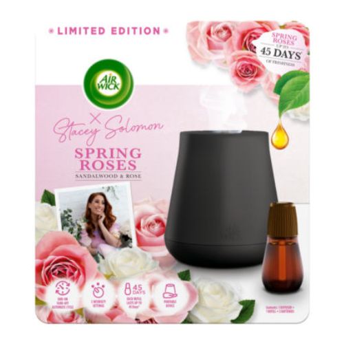 Air Wick Stacey Soloman Essential Mist Kit Spring Roses 20ml Air Fresheners & Re-fills Air Wick   