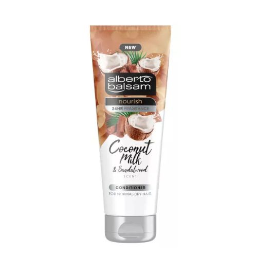 Alberto Balsam Nourish Conditioner Coconut Milk & Sandalwood 250ML Conditioners alberto balsam   