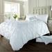 Alford Duvet Cover Set Assorted Duvet Sets FabFinds Double White