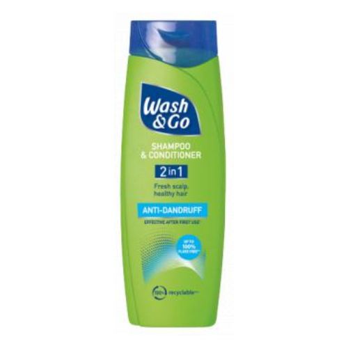 Wash & Go 2 in 1 Shampoo & Conditioner Anti-Dandruff 200ml Shampoo & Conditioner Wash & Go   