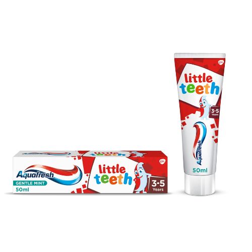 Aquafresh Little Teeth Toothpaste 3-5 yrs 50ml Toothpaste aquafresh   