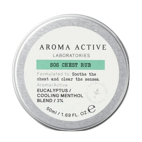 Aroma Active Laboratories SOS Chest Rub 50ml Skin Care Aroma Active   