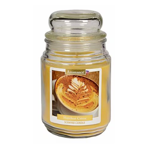 Premium Aromance Hazelnut Creme Scented Candle 18oz Candles FabFinds   