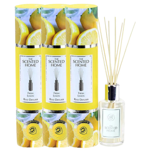 Ashleigh & Burwood Fresh Lemon Diffuser 50ml Diffusers Ashleigh & Burwood Pack of 3