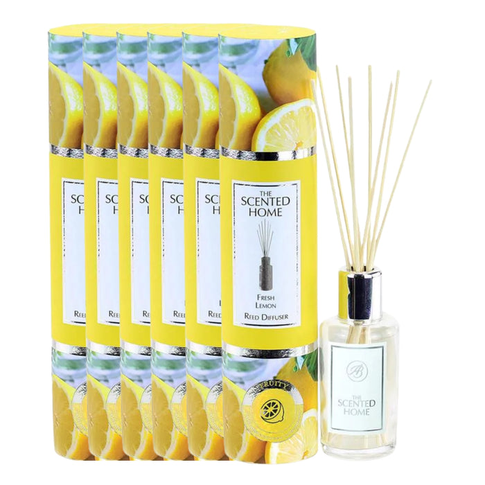 Ashleigh & Burwood Fresh Lemon Diffuser 50ml Assorted Packs Diffusers Ashleigh & Burwood Pack of 6