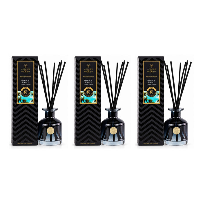 Ashleigh & Burwood Signature Reed Diffuser Tropical Escape 120ml Assorted Packs Diffusers Ashleigh & Burwood Pack of 3