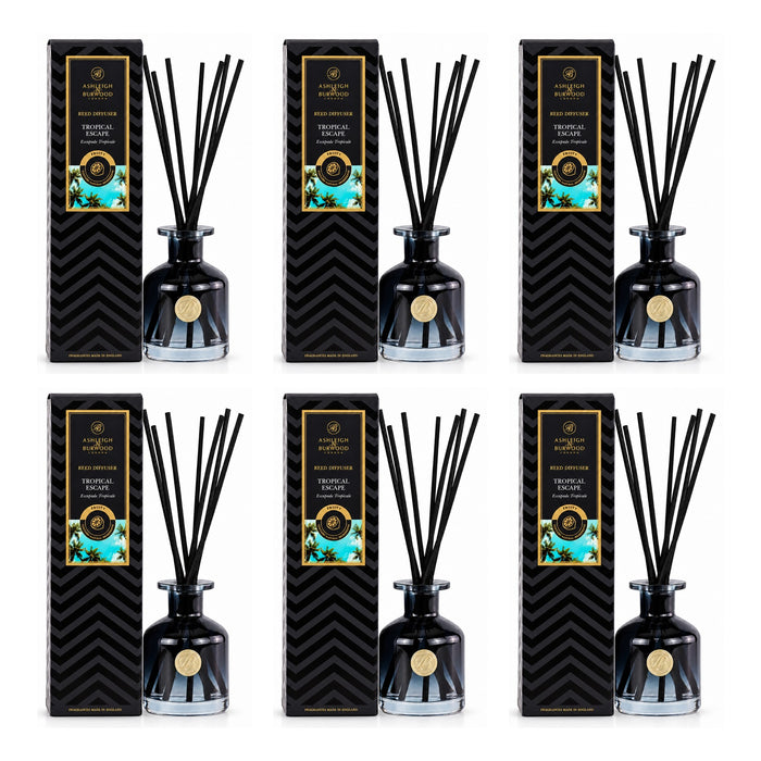 Ashleigh & Burwood Signature Reed Diffuser Tropical Escape 120ml Assorted Packs Diffusers Ashleigh & Burwood Pack of 6