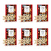 Ashleigh & Burwood Wooden Hanging Snowflake Christmas Decorations Christmas Spice Set of 6 Assorted Packs Christmas Festive Decorations Ashleigh & Burwood Pack of 6
