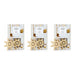 Ashleigh & Burwood Wooden Hanging Snowflake Christmas Decorations White Christmas Set of 6 Assorted Packs Christmas Festive Decorations Ashleigh & Burwood Pack of 3