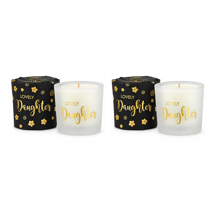 Ashleigh & Burwood Wrapped Scented Candle Daughter 70g Assorted Packs Candles Ashleigh & Burwood Pack of 2